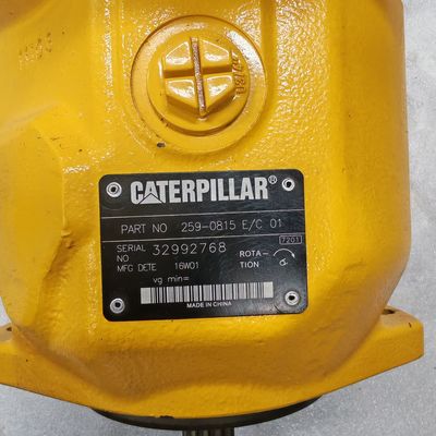 پمپ فن هیدرولیک حفاری 259-0815 Ec01 پیستون برای موتور مدل Caterpillar 330D 336D 336D2 340D C9